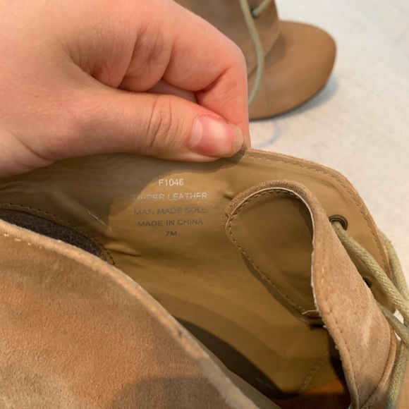 Wedge Booties Size 7 - Picture 5 of 6